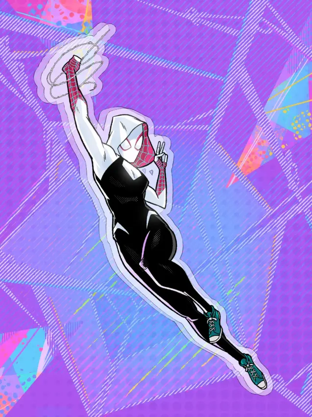 Акриловый стенд "Across the Spider-Verse: Spider-Gwen"