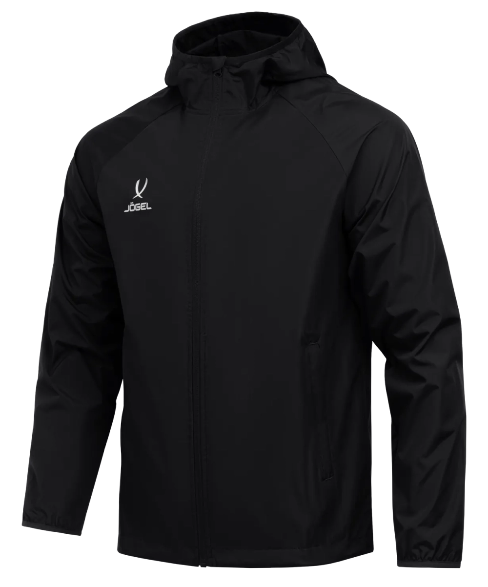 Куртка ветрозащитная CAMP Rain Jacket, черный, детский