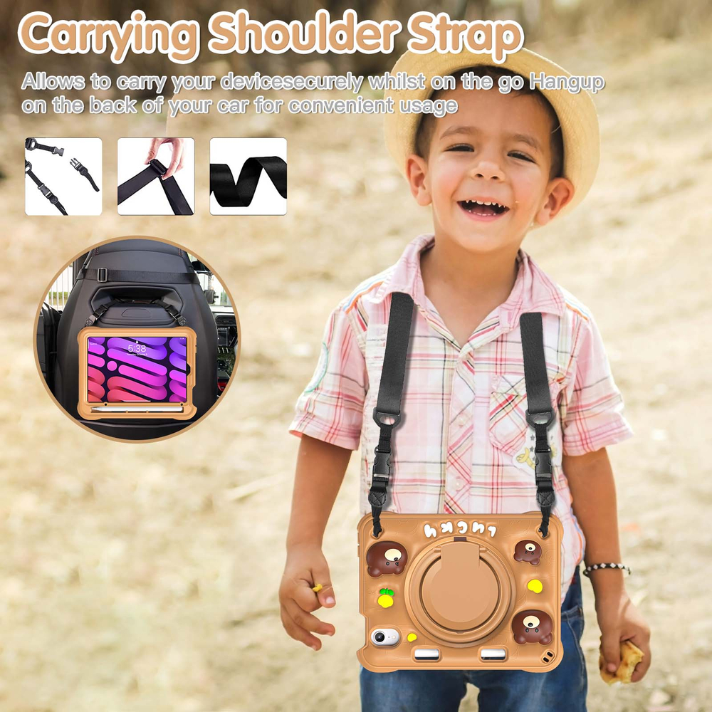 Противоударный бампер Baby Bubbles Сase Ring для iPad mini (6th Gen)