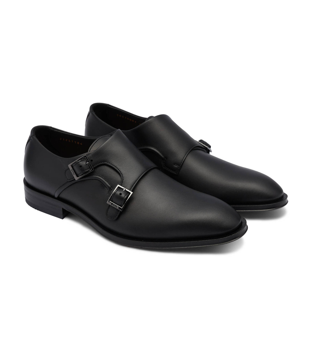 Кожаные монки derrek_ltctly BOSS BLACK - черный(50514007)