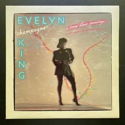 Evelyn "Champagne" King ‎– A Long Time Coming (Италия 1985г.)