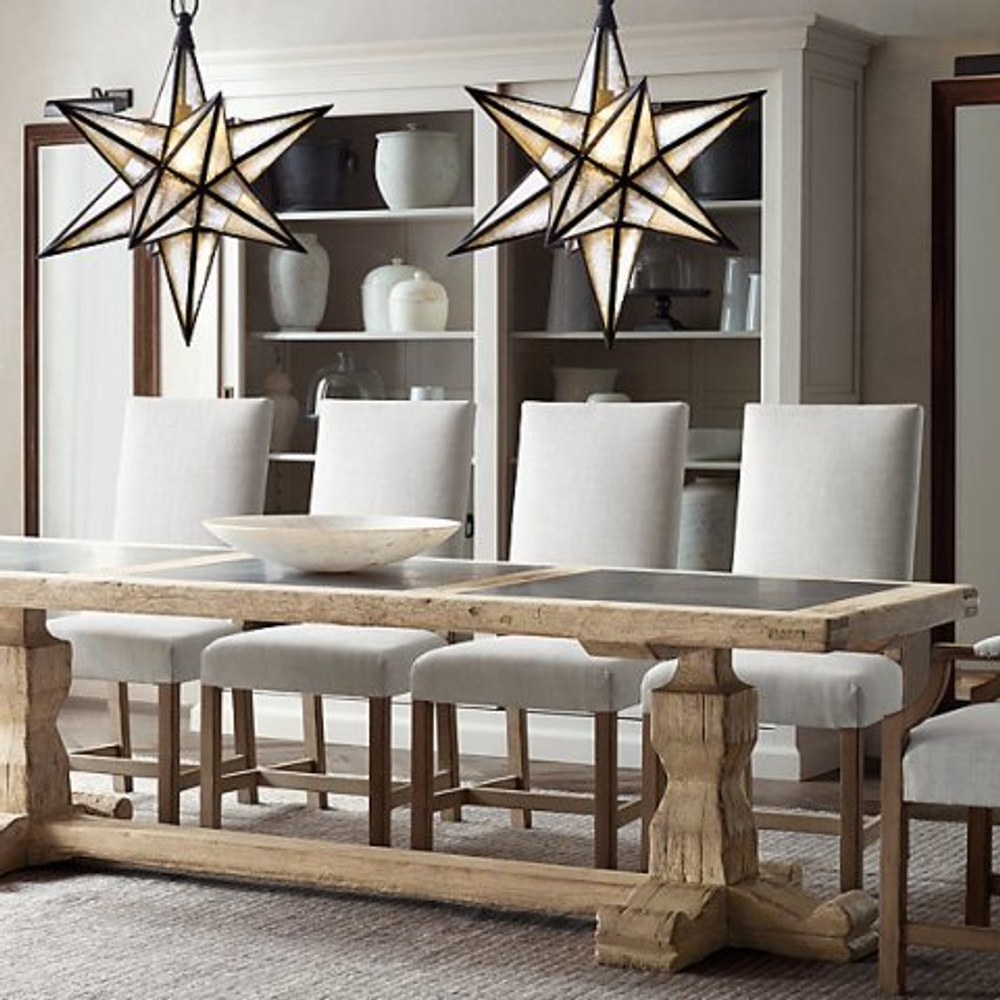 Стол Restoration Hardware Джастин США интерьер
