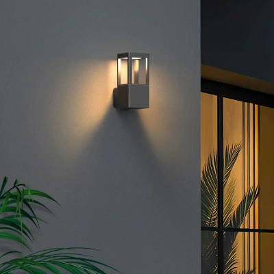 Фасадный светильник Arte Lamp PHERKAD A2726AL-1BK, 1хLED
