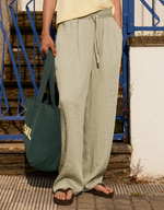 Мужские брюки baggy из рустикальной ткани - BERSHKA