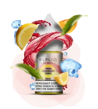 ELFLIQ - Pink Lemonade Soda (5% nic, 30ml)