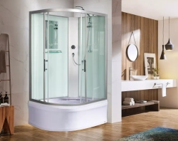 Душевая кабина WeltWasser (ВельтВассер) Halle 1201 R, с высоким поддоном, 120x90x217