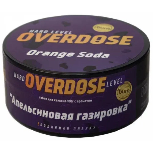 М. Табак для кальяна Overdose Апельсиновая газировка, 100г.