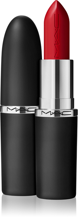 MAC Cosmetics MACximal Sleek Satin Lipstick - Кремовая помада увлажняющая оттенок Brave Red, 3 g