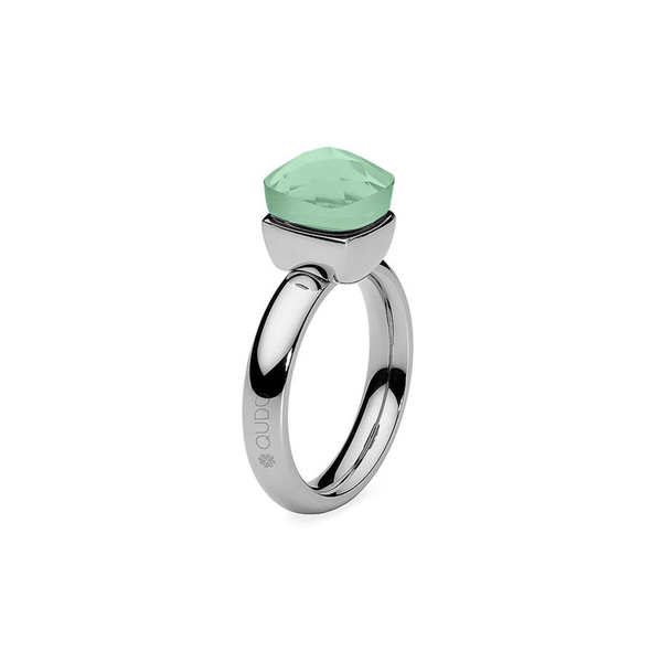 Кольцо Qudo Firenze chrysolite 19.0 мм 626099/19.0 G/S размер 19