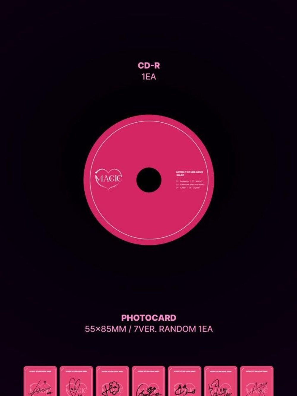 Альбом ARTBEAT - MAGIC 1st Mini Album