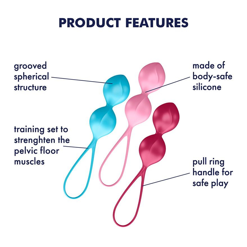 Вагинальные шарики Satisfyer V Balls (Set of 3)