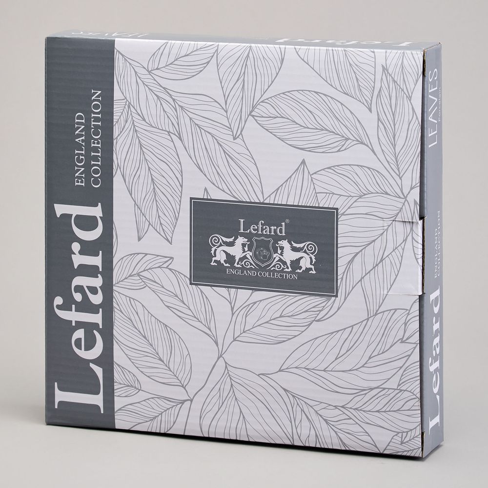 НАБОР ТАРЕЛОК ЗАКУСОЧНЫХ LEFARD "LEAVES" 2 ШТ. 22,5*21*2 СМ