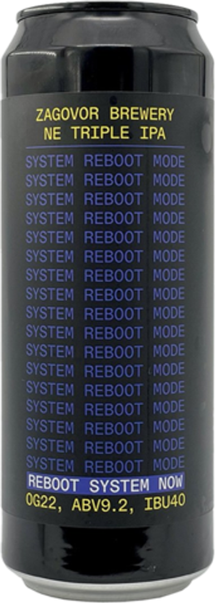 Пиво Заговор Системс Ребут Мод / Zagovor System Reboot Mode 0.45 - банка