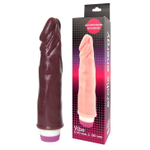 Вибратор Realistic Cock Vibe коричневого цвета - 21 см. (Цвет: коричневый)