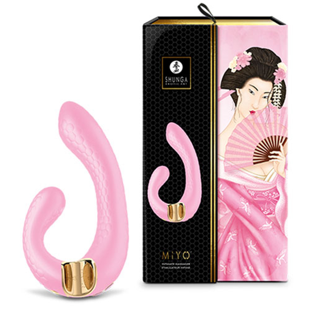 Йога – кролик Miyo Intimate Massager (розовый)