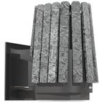 Дровяная банная печь Grill'D Cometa Vega 450 Long Max Stone Pro (Серпентинит)