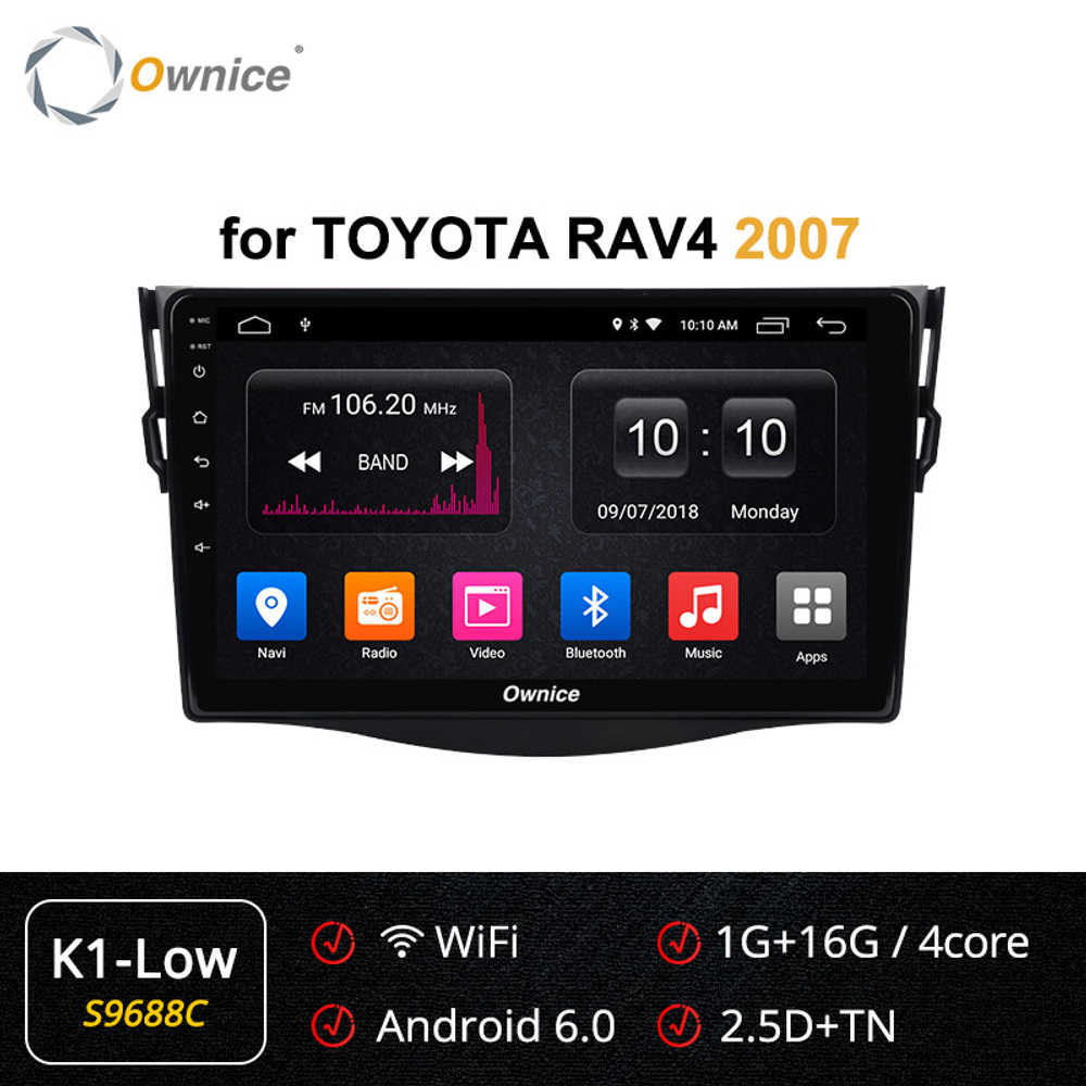 Установочный комплект для TOYOTA RAV4 2006-2012  KUBERG OL-9688