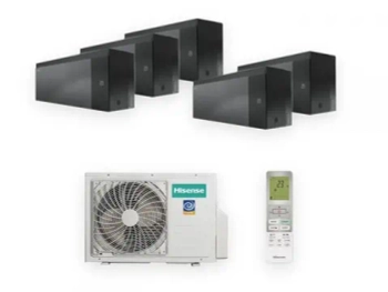 Мульти сплит-система Hisense SENSATION Black на 5 комнат (25+25+25+25+25 кв.м.)