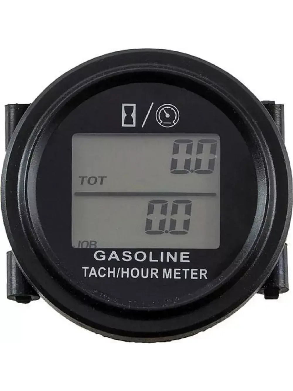 Тахометр цифр.+ м/ч Врезной 12В (Ф=60мм, L провода = 4м)