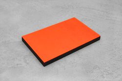 Микарта, плашка 130x80x10(+)мм, с красным спейсером 1,5мм