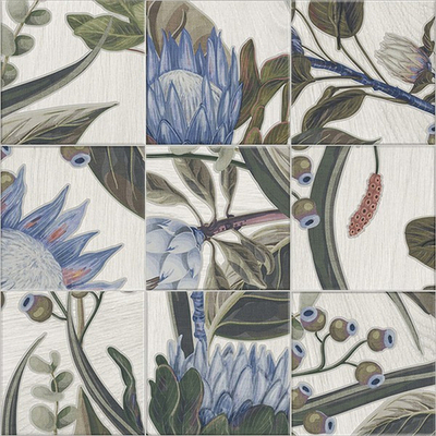 Декор DECOR BLUE LEAVES