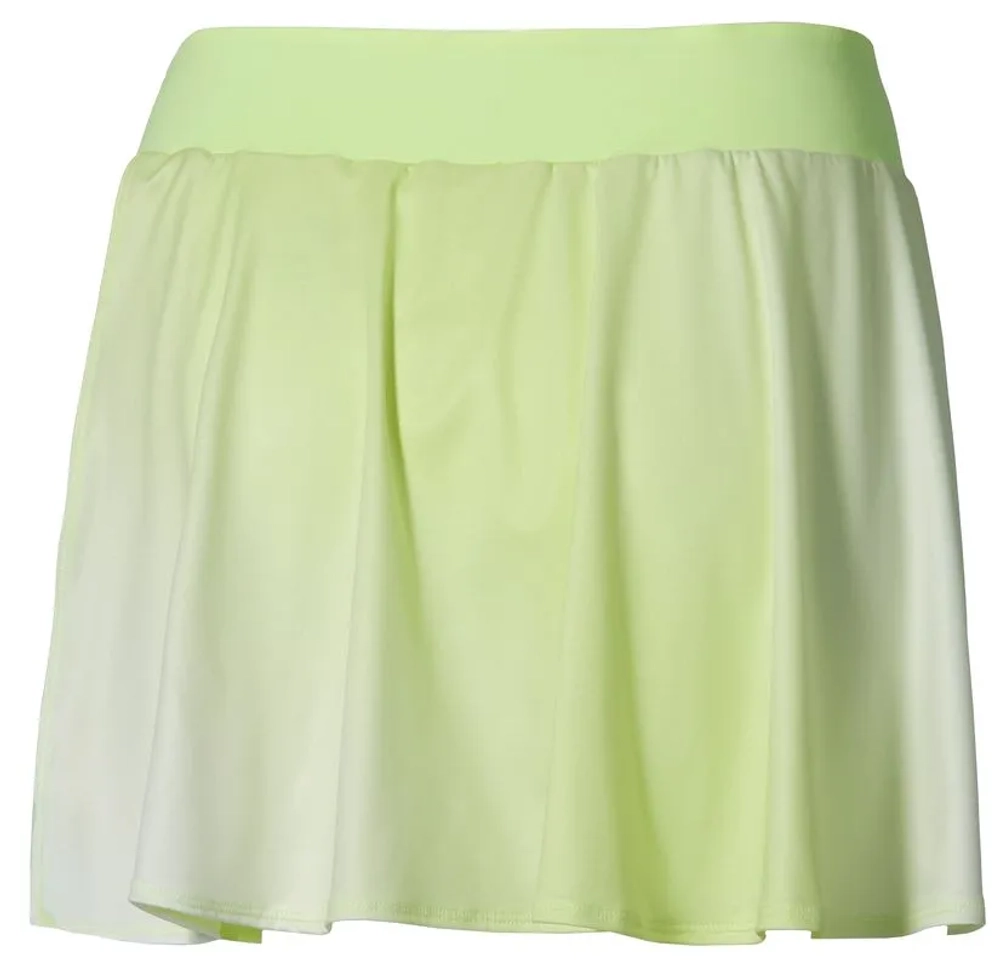Теннисная юбка Mizuno Tennis Graphic - lime pulp