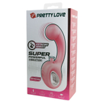 Вибратор для точки G с язычком Pretty Love Erynnyes BI-300104