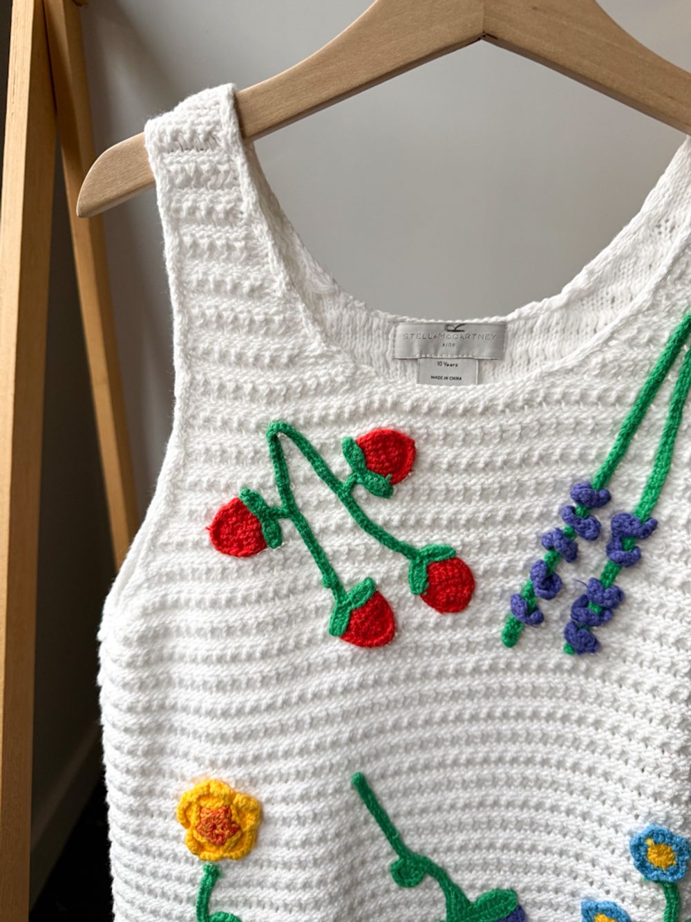 Хлопковый топ Stella McCartney, 140