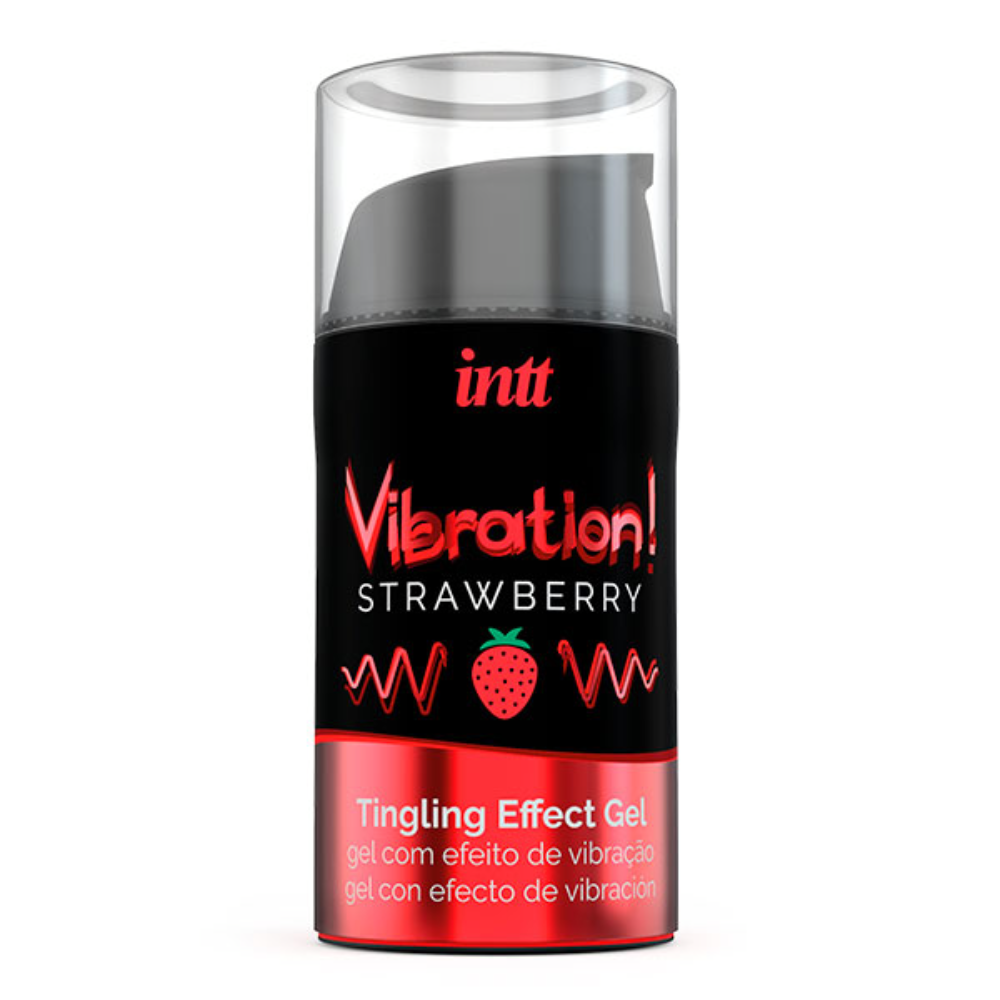 Жидкий вибратор "VIBRATION STRAWBERRY", intt (15 мл)