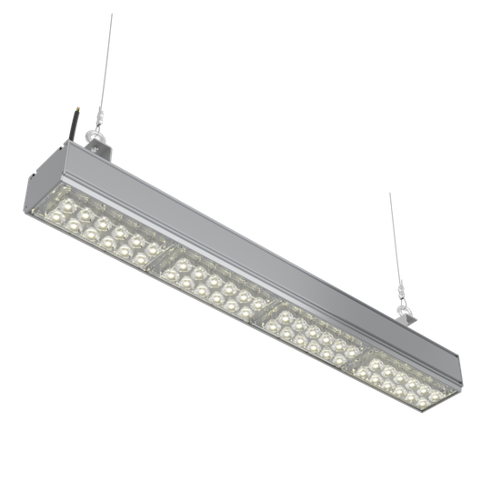 Светильник LED ПАЛЛАДА ДСП02-100-202-5К Г60 100Вт 5000К IP65 Прозрачный 17000лм 715х91х135мм WOLTA PRO