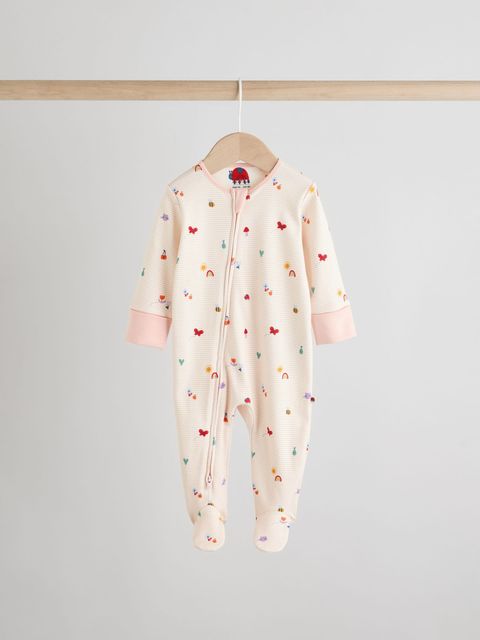 Комбинезон / Cлип для малышей Next AW2-293, 3 шт., Темно-синий, Молочный