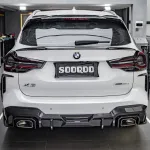 Карбоновый обвес sooqoo для BMW X3 G01 Рестайлинг 2021+ БМВ Аэродинамический тюнинг