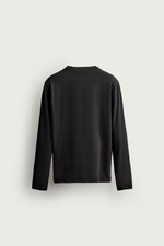 БАЗОВАЯ ФУТБОЛКА СЛИМ-ФИТ С ДЛИННЫМИ РУКАВАМИ — ZARA