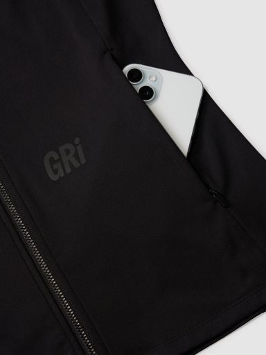 Джемпер на молнии женский GRI Фитнес чёрный