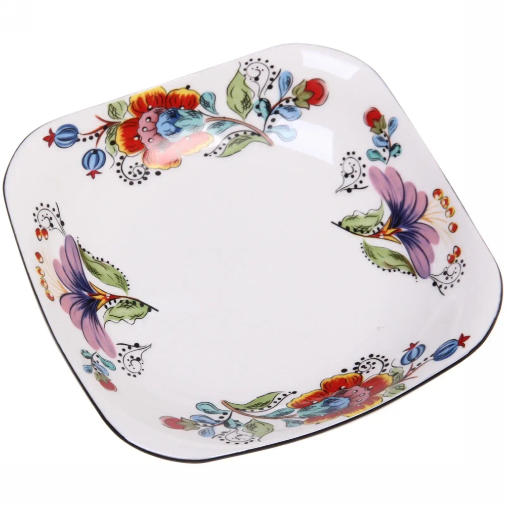 Тарелка керамическая «Magic Flower» 17*17*3,5см