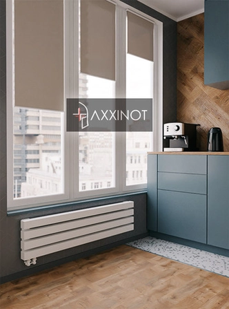 Axxinot Verde Z 500 - горизонтальный трубчатый радиатор шириной 500 мм