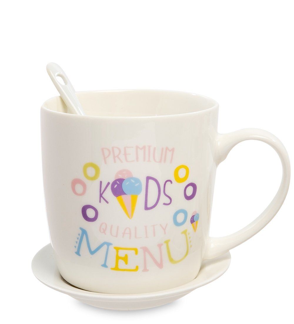 MUG-165/4 Кружка с ложкой «Детское меню»
