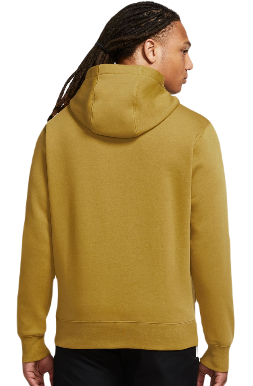 Мужская теннисная кофта Nike Sportswear Club Fleece Pullover Hoodie - bronzine/bronzine/white