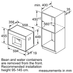 Встраиваемая кофемашина Bosch CTL636ES6