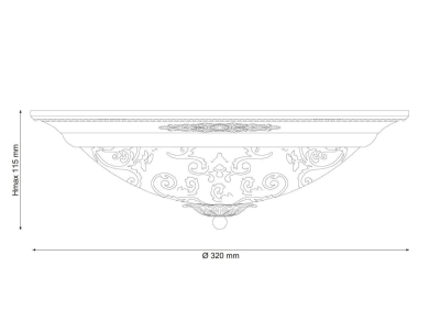 Люстра Lucia Tucci LUGO 142.2 R30 white