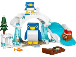 Конструктор LEGO Super Mario 71430 Набор для расширения - Снежное приключение семьи пингвинов