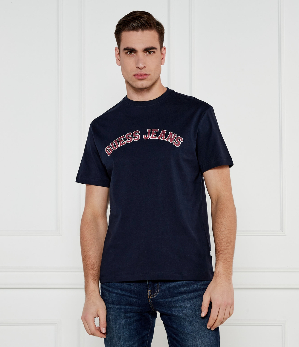 Футболка COLLEGIATE Guess Jeans - темно-синий(M5RI75 K8FQ4)