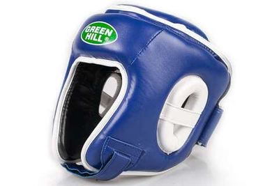детский шлем Green Hill Kickboxing синий