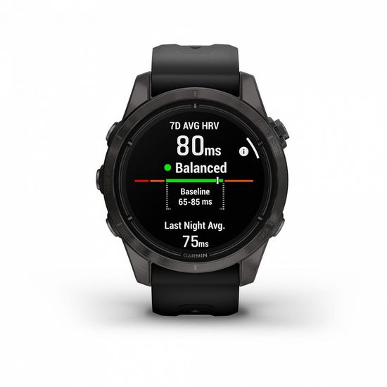 Смарт-часы Garmin EPIX Pro (Gen 2) Sapphire Edition 42 mm, Carbon Gray 010-02802-15