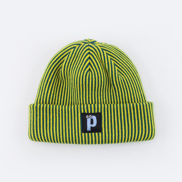 Шапка Postaments Stripes (lagoon/yellow) артикул: - купить в магазине Дайс