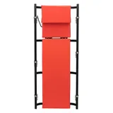 Лежак ремонтный на шести колесах, 1030 х 440 х 120 мм, поднимающийся подголовник Matrix — фото 2