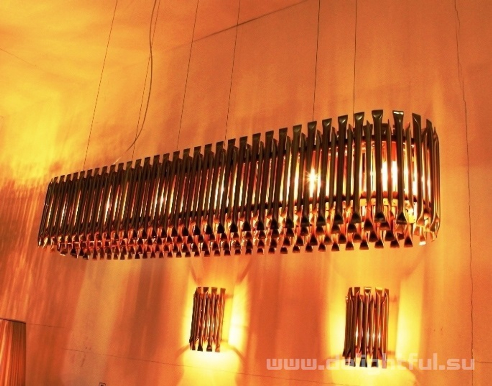 люстра Delightfull MATHENY_CHANDELIER  ( oval + copper )