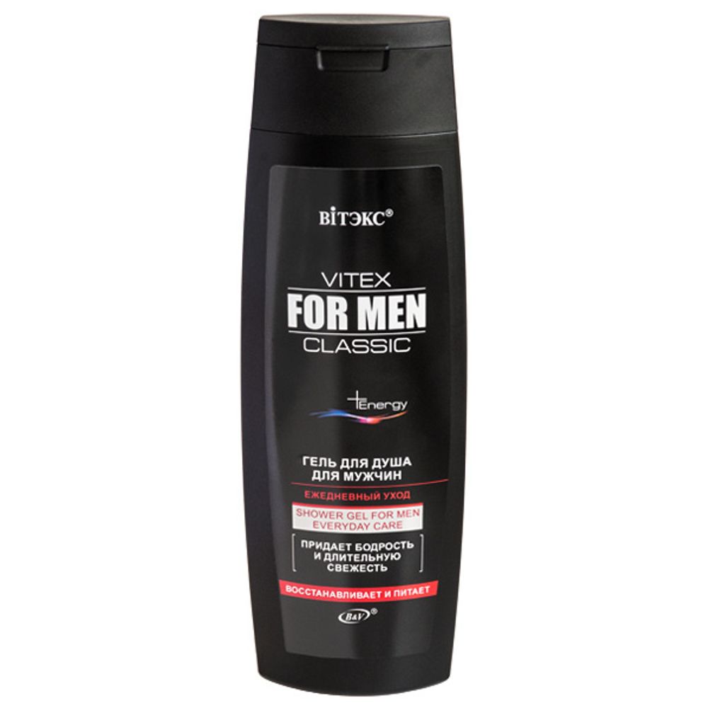 ВИТ FOR MEN CLASSIC Гель для душа для муж. 400мл Ежеднев. уход1/16