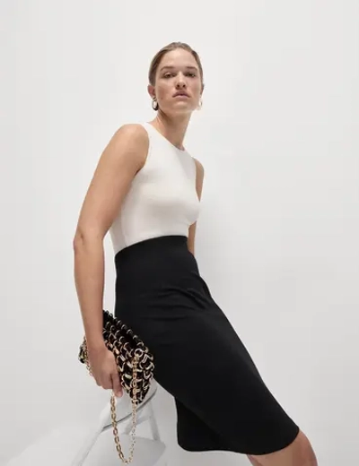 Мини-юбка-карандаш MARKS&SPENCER
