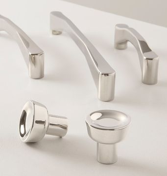 Ручка-скоба Rejuvenation Richmond Brushed Nickel